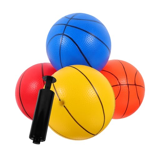 ERINGOGO 1 Satz Mini-Basketballspielzeug federnd Kind Springen drinnen Flummi Bälle hüpfen bunter Basketball buntes Kugelspielzeug aufblasbarer Ball Hüpfbälle lustiger hüpfender Ball PVC ERINGOGO 1 Satz Mini-Basketballspielzeug federnd Kind Springen drinnen Flummi Bälle hüpfen bunter Basketball buntes Kugelspielzeug aufblasbarer Ball Hüpfbälle lustiger hüpfender Ball PVC von ERINGOGO