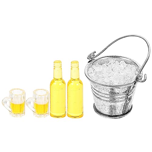 ERINGOGO 1 Satz Mini-Bierset Miniatur-Weinflasche Mini-Eiskübel Mini verzinkte Eimer Bierflaschen Bier Eimer fotozubehör mini Bierkrug Bierbecher aus Harz Bierbechermodell Legierung ERINGOGO 1 Satz Mini-Bierset Miniatur-Weinflasche Mini-Eiskübel Mini verzinkte Eimer Bierflaschen Bier Eimer fotozubehör mini Bierkrug Bierbecher aus Harz Bierbechermodell Legierung von ERINGOGO