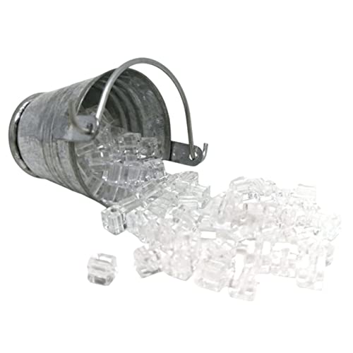 ERINGOGO 1 Satz Mini-Eimer mit Eiswürfeln kinderspielzeug Miniaturfigur Eiswürfel Statue Eiseimer Miniatures simuliertes Eismodell Modell für Mini-Bar Eisenblech ERINGOGO 1 Satz Mini-Eimer mit Eiswürfeln kinderspielzeug Miniaturfigur Eiswürfel Statue Eiseimer Miniatures simuliertes Eismodell Modell für Mini-Bar Eisenblech von ERINGOGO