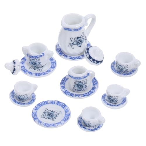 ERINGOGO 1 Satz Mini-Keramik-Teeservice Herd Möblierung Bausatz Mini-Teeservice aus Keramik Miniaturen Teeservice Keramik Teeservice Zubehör für Puppenhäuser Mini- Blue ERINGOGO 1 Satz Mini-Keramik-Teeservice Herd Möblierung Bausatz Mini-Teeservice aus Keramik Miniaturen Teeservice Keramik Teeservice Zubehör für Puppenhäuser Mini- Blue von ERINGOGO