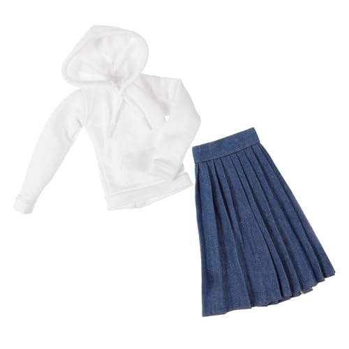 ERINGOGO 1 Satz Mini Kleidungsset für Puppen Adorable Outfit mit Sweatshirt und Zubehör für Kreative Spielzeiten für Besondere Anlässe von ERINGOGO