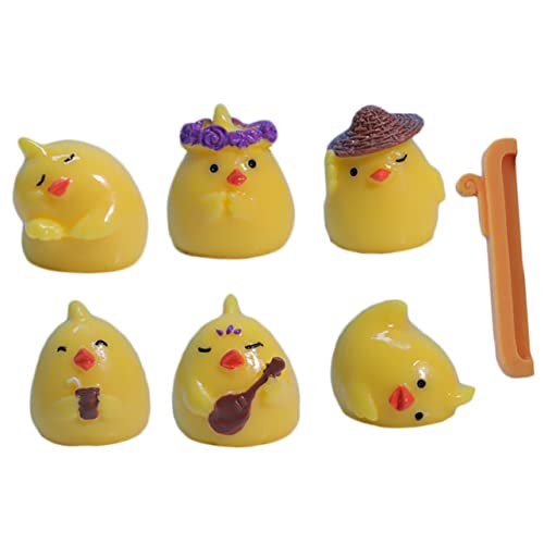 ERINGOGO 1 Satz Mini Küken Figuren Miniature Tierfiguren aus Resin für Gartenlandschaft Entzückende Küken Statues für DIY Dekoration und Puppenhaus Niedliche Mini Tiermodelle ERINGOGO 1 Satz Mini Küken Figuren Miniature Tierfiguren aus Resin für Gartenlandschaft Entzückende Küken Statues für DIY Dekoration und Puppenhaus Niedliche Mini Tiermodelle von ERINGOGO