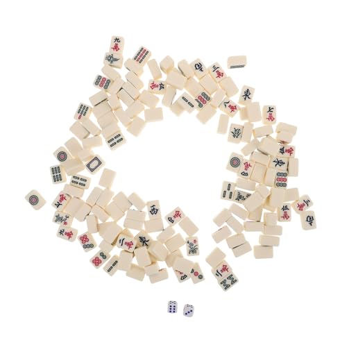 ERINGOGO 1 Satz Mini Mahjong Set für Reisen Tragbares und Kompaktes Mahjongspiel mit Fliesen für Familienunterhaltung und Spaß Unterwegs Robuste und Leicht Transportierbare Spielsteine ERINGOGO 1 Satz Mini Mahjong Set für Reisen Tragbares und Kompaktes Mahjongspiel mit Fliesen für Familienunterhaltung und Spaß Unterwegs Robuste und Leicht Transportierbare Spielsteine von ERINGOGO