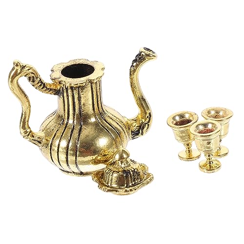 ERINGOGO 1 Satz Miniatur-Dinge puppenhauszubehör küche spielset Teezubehör Mini-Hausdekoration Miniaturutensilien vorgibt Rollenspielset Mini-Küchenzubehör Legierung Golden ERINGOGO 1 Satz Miniatur-Dinge puppenhauszubehör küche spielset Teezubehör Mini-Hausdekoration Miniaturutensilien vorgibt Rollenspielset Mini-Küchenzubehör Legierung Golden von ERINGOGO