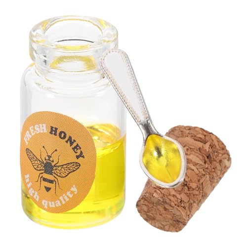 ERINGOGO 1 Satz Miniatur-Lebensmittel- Und Spielmodell Mini-hausverzierung Puppenhauszubehör Mini-hauskrug-Modell Mini-Glas-Modell Mini- -küchenzubehör Glas-Requisite Harz Orange von ERINGOGO