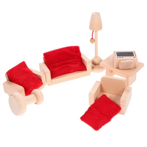 ERINGOGO 1 Satz Miniaturmöbel für Puppenhaus Farbenfrohe Holzspielzeuge DIY Zubehör für Mini Dekoration Realistische Möbel für Lebendige Szenen für Sammler ERINGOGO 1 Satz Miniaturmöbel für Puppenhaus Farbenfrohe Holzspielzeuge DIY Zubehör für Mini Dekoration Realistische Möbel für Lebendige Szenen für Sammler von ERINGOGO