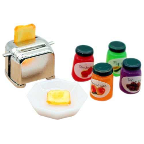 ERINGOGO 1 Satz Modell Brotmaschine Mini-Toaster Puppenstuben-Brotmaschine brotbackmaschine interaktives Wohnkultur baustützen simuliertes Küchengeschirr-Kit Mini-Modell Legierung ERINGOGO 1 Satz Modell Brotmaschine Mini-Toaster Puppenstuben-Brotmaschine brotbackmaschine interaktives Wohnkultur baustützen simuliertes Küchengeschirr-Kit Mini-Modell Legierung von ERINGOGO