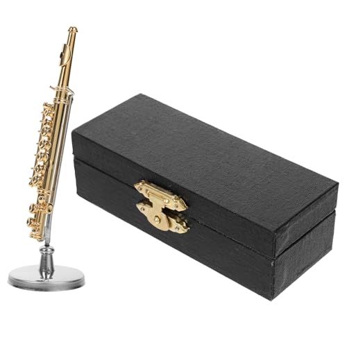 ERINGOGO 1 Satz Modell Mini-Flötenmodell Instrumente Flötenkoffer Posaune Instrument Goldene Miniaturflöte Realistische Miniaturinstrument dekoratives Mini-Instrument Kupfer ERINGOGO 1 Satz Modell Mini-Flötenmodell Instrumente Flötenkoffer Posaune Instrument Goldene Miniaturflöte Realistische Miniaturinstrument dekoratives Mini-Instrument Kupfer von ERINGOGO