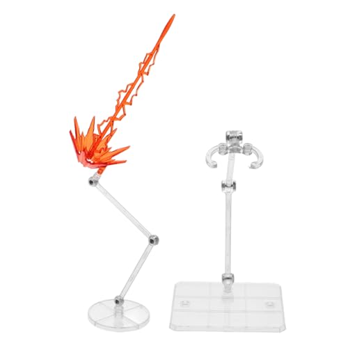 ERINGOGO 1 Satz Modellzubehör Für Spezialeffekte Aktionsbasis Figur Spezialeffekte Puppenstützbasis Spielzeugständer Actionfiguren Mit Spezialeffekten Steht Venom-actionfigur Plastik Rot von ERINGOGO