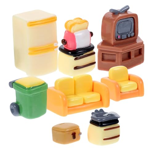 ERINGOGO 1 Satz Möbel für Puppenhaus Realistische Küchenaccessoires Brotmaschine und Dekorationselementen für Kreative Mikrolandschaften für DIY Projekte und Fotorequisiten von ERINGOGO