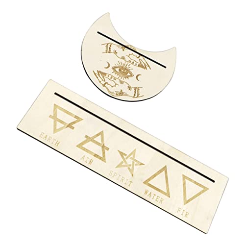 ERINGOGO 1 Satz Mond -Tarot -Kartenständer Steht Orakel Tarot-Deck-Ausstellungsständer Tarot-Aufbewahrungshalter Hexenzubehör Tarotkartenhalterständer Aufbewahrung von Tarotkarten Holz ERINGOGO 1 Satz Mond -Tarot -Kartenständer Steht Orakel Tarot-Deck-Ausstellungsständer Tarot-Aufbewahrungshalter Hexenzubehör Tarotkartenhalterständer Aufbewahrung von Tarotkarten Holz von ERINGOGO