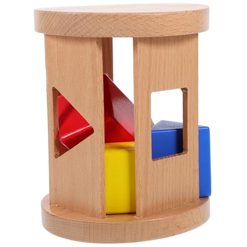 ERINGOGO 1 Satz Montessori Holzspielzeug Geometrischer Sortierwürfel für Fördert Feinmotorik und Formbildung Leicht zu Montieren aus Stabilem Naturholz für Kreative Lernspiele ERINGOGO 1 Satz Montessori Holzspielzeug Geometrischer Sortierwürfel für Fördert Feinmotorik und Formbildung Leicht zu Montieren aus Stabilem Naturholz für Kreative Lernspiele von ERINGOGO