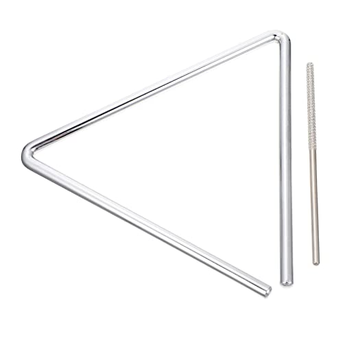 ERINGOGO 1 Satz Musiktriangel Set für Stahl Percussion Instrument mit Schläger zur Musikalischen und Kreativität für Junge Mädchen für Geburtstagsgeschenke ERINGOGO 1 Satz Musiktriangel Set für Stahl Percussion Instrument mit Schläger zur Musikalischen und Kreativität für Junge Mädchen für Geburtstagsgeschenke von ERINGOGO