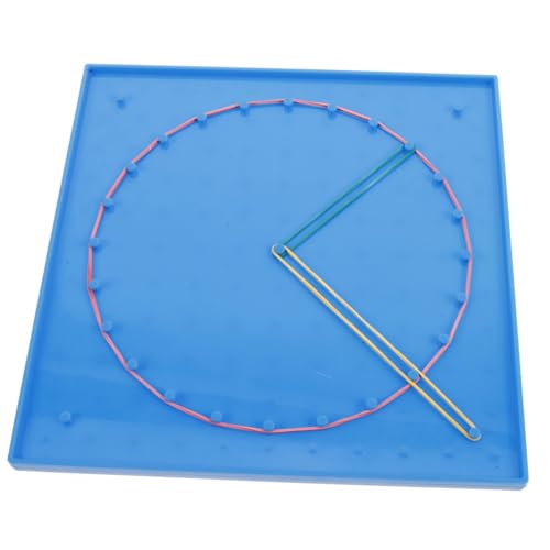 ERINGOGO 1 Satz Nagelbrettunterrichtshilfen mathematisches Lernspielzeug Geobrett Planke pädagogische Stütze für pädagogisches Puzzlebrett Bildungsspielzeug Gummiband ERINGOGO 1 Satz Nagelbrettunterrichtshilfen mathematisches Lernspielzeug Geobrett Planke pädagogische Stütze für pädagogisches Puzzlebrett Bildungsspielzeug Gummiband von ERINGOGO