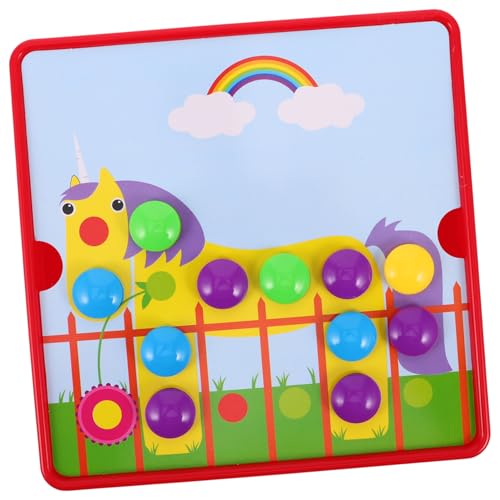 ERINGOGO 1 Satz Nagelpuzzle Pilz Montessori-kreativtafel Steckbrett Spieltaste Button-kunsttafel Knopfspielzeug Für Kleinkinder Mosaik-bausatz Kleinkind Basteln Knopfleiste Plastik ERINGOGO 1 Satz Nagelpuzzle Pilz Montessori-kreativtafel Steckbrett Spieltaste Button-kunsttafel Knopfspielzeug Für Kleinkinder Mosaik-bausatz Kleinkind Basteln Knopfleiste Plastik von ERINGOGO