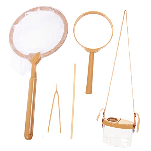 ERINGOGO 1 Satz Outdoor Insektenfangset für Beobachtungsboxen mit Vergrößerungsglas und Teleskopnetz Pädagogisches für Naturerkundungen für Jungen ERINGOGO 1 Satz Outdoor Insektenfangset für Beobachtungsboxen mit Vergrößerungsglas und Teleskopnetz Pädagogisches für Naturerkundungen für Jungen von ERINGOGO