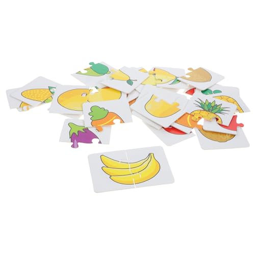 ERINGOGO 1 Satz Pairing Puzzle -Karten puzzlekleber spielzeuge Puzzle sortierschalen Lernkarten für Obst und Gemüse Sortieren von Früchten Karten für Kleinkinder Papier ERINGOGO 1 Satz Pairing Puzzle -Karten puzzlekleber spielzeuge Puzzle sortierschalen Lernkarten für Obst und Gemüse Sortieren von Früchten Karten für Kleinkinder Papier von ERINGOGO