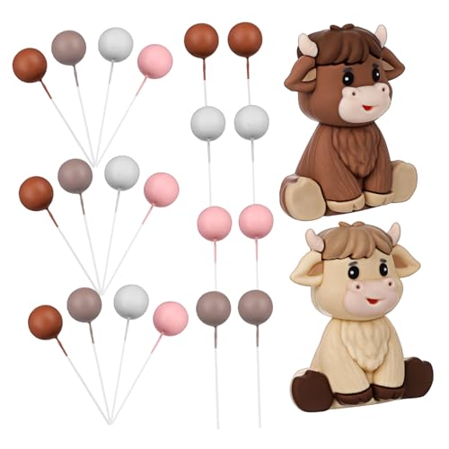 ERINGOGO Niedliche Baby Shower Cake Topper Kuh Dekorationen Geburtstagstorte von ERINGOGO