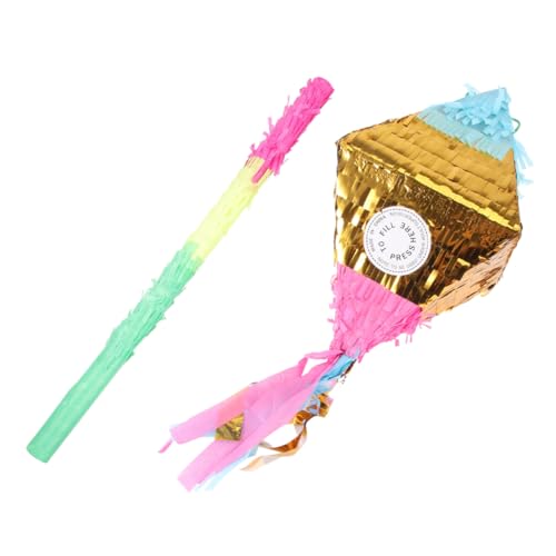 ERINGOGO 1 Satz Piñata mit Füllung für Geburtstagsfeiern Kreatives Outdoor für Piñata und Schlagstock für Partys und von ERINGOGO