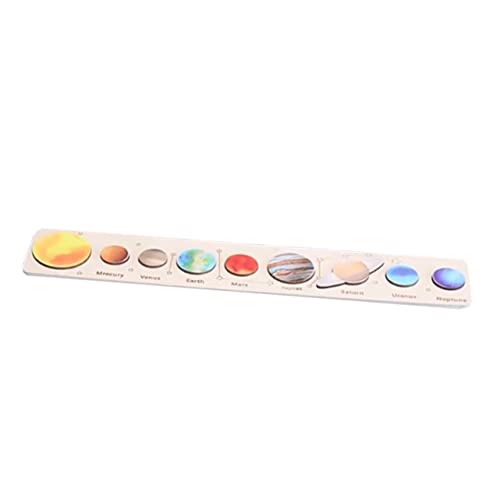 ERINGOGO 1 Satz Planeten -Puzzlespielzeug Planeten-Rätsel Bodenrätsel für Sonnensystemmodell für Solarsystem-Projektkit Solarsystemspielzeug umlaufendes Sonnensystem hölzern ERINGOGO 1 Satz Planeten -Puzzlespielzeug Planeten-Rätsel Bodenrätsel für Sonnensystemmodell für Solarsystem-Projektkit Solarsystemspielzeug umlaufendes Sonnensystem hölzern von ERINGOGO