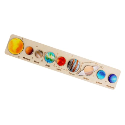 ERINGOGO 1 Satz Planeten -puzzlespielzeug Weltraumspielzeug Für Kleinkinder Planeten-rätsel Universum-Match- Planetenmodell des Sonnensystems Bildungsrätsel Hölzern ERINGOGO 1 Satz Planeten -puzzlespielzeug Weltraumspielzeug Für Kleinkinder Planeten-rätsel Universum-Match- Planetenmodell des Sonnensystems Bildungsrätsel Hölzern von ERINGOGO