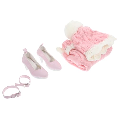 ERINGOGO 1 Satz Puppen Kleidungsset für Winterkleidung mit Pullover Mütze und Schuhen für Große Puppen Süßes Design für Kindergeburtstage und Feiertage ERINGOGO 1 Satz Puppen Kleidungsset für Winterkleidung mit Pullover Mütze und Schuhen für Große Puppen Süßes Design für Kindergeburtstage und Feiertage von ERINGOGO