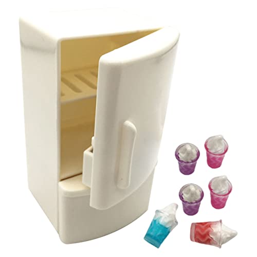 ERINGOGO 1 Satz Puppenhaus Kühlschrank Micro Landscape Prop Puppenmöbelmodell Mini-kühlschränke Küchenzubehör Vortäuschen Mini-kühlschrank Im Modell Mikro Kühlschrank Plastik ERINGOGO 1 Satz Puppenhaus Kühlschrank Micro Landscape Prop Puppenmöbelmodell Mini-kühlschränke Küchenzubehör Vortäuschen Mini-kühlschrank Im Modell Mikro Kühlschrank Plastik von ERINGOGO