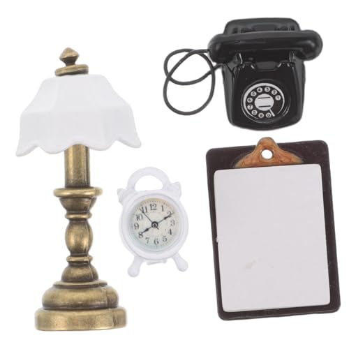 ERINGOGO 1 Satz Puppenhausdekoration Zubehör Mini-Hausbausatz Puppenhaus-Ornamente Mini Möbel DIY Puppenhaus Bastelset Puppenhaus Mini-Wohnszene Mini-Puppenhaus-Bausatz DIY- -Kit Plastik von ERINGOGO