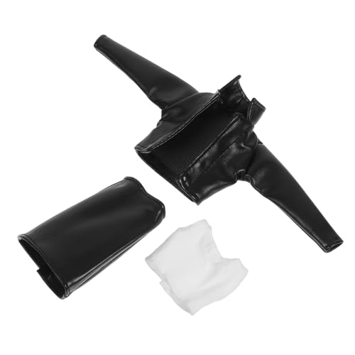 ERINGOGO 1 Satz Puppenkleidung Puppen Machen Zubehör Puppe Verkleiden Sich Kleidung Kunstleder Black von ERINGOGO