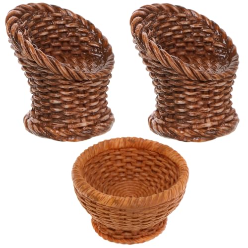 ERINGOGO 1 Satz Puppenmöbel Aus Bambus Wohnkultur Korb Teppiche Zubehör Für Puppenhausmöbel Puppenhaus Requisiten Puppenhaus Dekore Miniaturpuppenhausmöbel Light Brown Plastik ERINGOGO 1 Satz Puppenmöbel Aus Bambus Wohnkultur Korb Teppiche Zubehör Für Puppenhausmöbel Puppenhaus Requisiten Puppenhaus Dekore Miniaturpuppenhausmöbel Light Brown Plastik von ERINGOGO