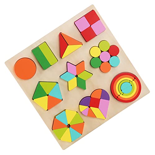 ERINGOGO 1 Satz Puzzle Baustein für Kleinkinder beschäftigtes Würfelspielzeug sortieren und stapeln Bauen Frühe Lernspielzeug hölzern ERINGOGO 1 Satz Puzzle Baustein für Kleinkinder beschäftigtes Würfelspielzeug sortieren und stapeln Bauen Frühe Lernspielzeug hölzern von ERINGOGO