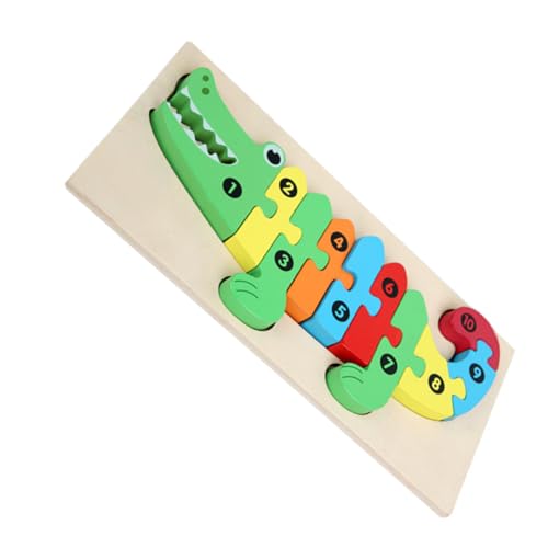 ERINGOGO 1 Satz Puzzle Holzprozesäge Der Frühen Aufklärung Bildungsspielzeug Hölzern von ERINGOGO