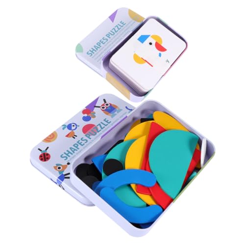 ERINGOGO 1 Satz Puzzle- aus Holz Puzzlematte Tangram-Puzzle- Kinderfrühes Lernspielzeug pädagogisches Kinderspielzeug Bunt ERINGOGO 1 Satz Puzzle- aus Holz Puzzlematte Tangram-Puzzle- Kinderfrühes Lernspielzeug pädagogisches Kinderspielzeug Bunt von ERINGOGO