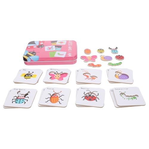 ERINGOGO 1 Satz Puzzle- für Denktrainingsspielzeug intellektuelles Spiel Kognitionskarten- Wörter Lernkarten Puzzle-Spielbrett Kindergeschenk Holz ERINGOGO 1 Satz Puzzle- für Denktrainingsspielzeug intellektuelles Spiel Kognitionskarten- Wörter Lernkarten Puzzle-Spielbrett Kindergeschenk Holz von ERINGOGO