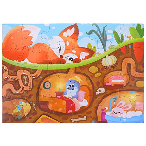 ERINGOGO 1 Satz Puzzle für Fox Secret Puzzles für Jahre Pädagogisches Papier für Vorschulkinder Lernspielzeug für Logisches und Zusammenarbeit ERINGOGO 1 Satz Puzzle für Fox Secret Puzzles für Jahre Pädagogisches Papier für Vorschulkinder Lernspielzeug für Logisches und Zusammenarbeit von ERINGOGO