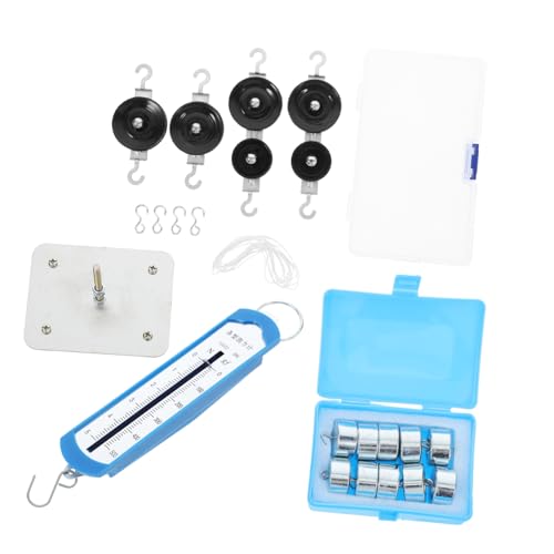 ERINGOGO 1 Satz Riemenscheibensatz experimentierkasten magnetische Halterung Physik Lehrmittel Magnetische Pulley Magnet-Wissenschafts-Kit Flaschenzugsystem für Plastik ERINGOGO 1 Satz Riemenscheibensatz experimentierkasten magnetische Halterung Physik Lehrmittel Magnetische Pulley Magnet-Wissenschafts-Kit Flaschenzugsystem für Plastik von ERINGOGO