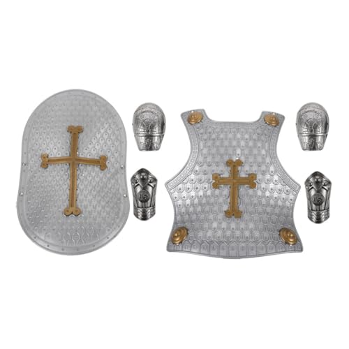 ERINGOGO 1 Satz Römisches Rüstungsset ritter rollenspiel Rüstung und Schild Kostüm Stütze Spielschild für Jungen Schildspielzeug für Plastik ERINGOGO 1 Satz Römisches Rüstungsset ritter rollenspiel Rüstung und Schild Kostüm Stütze Spielschild für Jungen Schildspielzeug für Plastik von ERINGOGO