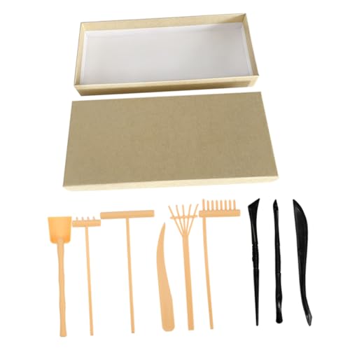 ERINGOGO 1 Satz Sandrechen sandspielzeug Set Zen Garten Set Sandmalerei-Set Sandtablett Zubehör Entspannungs Deko Mini-Gartenset DIY-Sand-Zen-Gartengeräte Zen-Garten-Set Mini-Rechen Plastik ERINGOGO 1 Satz Sandrechen sandspielzeug Set Zen Garten Set Sandmalerei-Set Sandtablett Zubehör Entspannungs Deko Mini-Gartenset DIY-Sand-Zen-Gartengeräte Zen-Garten-Set Mini-Rechen Plastik von ERINGOGO