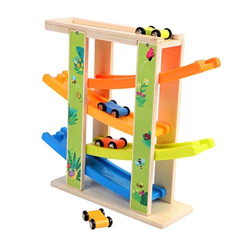 ERINGOGO 1 Satz Segelflugbahn Kunststück Ebene Rennwagen Kran interaktives kinderspielzeug renn renn Spielzeugset gleitfel mockin Rennauto- pädagogisches Segelflugauto pp von ERINGOGO