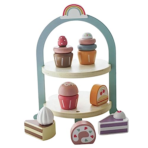ERINGOGO 1 Satz Simulationskuchenspielzeug Essen Kuchenspielzeug für Kind Küchenspielzeug für Kuchen Simulations-Cupcake- Kuchen hölzern ERINGOGO 1 Satz Simulationskuchenspielzeug Essen Kuchenspielzeug für Kind Küchenspielzeug für Kuchen Simulations-Cupcake- Kuchen hölzern von ERINGOGO