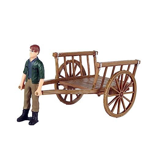 ERINGOGO 1 Satz Simulationsszenenmodell für kindergeschenke Spielfahrzeuge dekoringe Outdoor Toys Bauernhof Puppenhaus Requisiten Mini-Bauernhof-Ornament Plastik von ERINGOGO