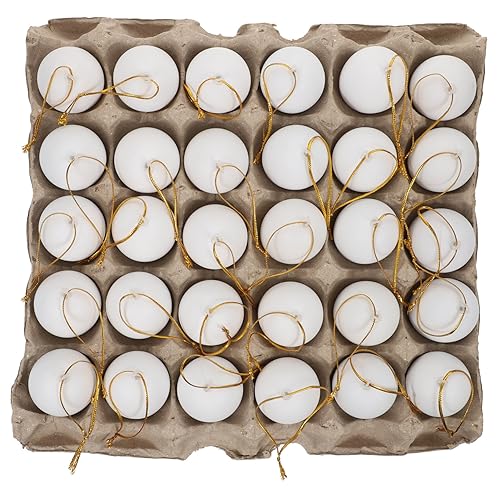 ERINGOGO Einzigartige Weiße Eier Osterdekorationen Osterparty Dekorationen Set Home Decor von ERINGOGO