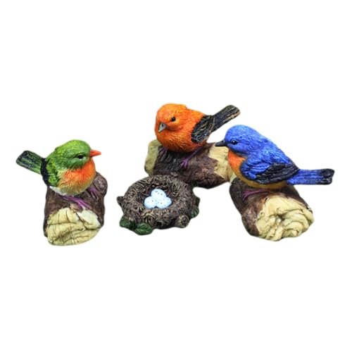 ERINGOGO 1 Satz Simulierte Vogelnest -Ornamente Vogelfiguren Für Die Inneneinrichtung Klein Nester Vogelfiguren Ornamente Mini Vogeldekorationen Gefiedert Landschaft Vogelfiguren Harz ERINGOGO 1 Satz Simulierte Vogelnest -Ornamente Vogelfiguren Für Die Inneneinrichtung Klein Nester Vogelfiguren Ornamente Mini Vogeldekorationen Gefiedert Landschaft Vogelfiguren Harz von ERINGOGO