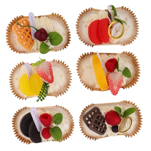 ERINGOGO 1 Satz Simuliertes Brotmodell Kuchen Künstlicher Nachtisch Attrappen Hochzeitstorte Topper Stangenbrot Simulieren Würfel Künstliches Essen Gefälscht Vorgeben Simulation ERINGOGO 1 Satz Simuliertes Brotmodell Kuchen Künstlicher Nachtisch Attrappen Hochzeitstorte Topper Stangenbrot Simulieren Würfel Künstliches Essen Gefälscht Vorgeben Simulation von ERINGOGO
