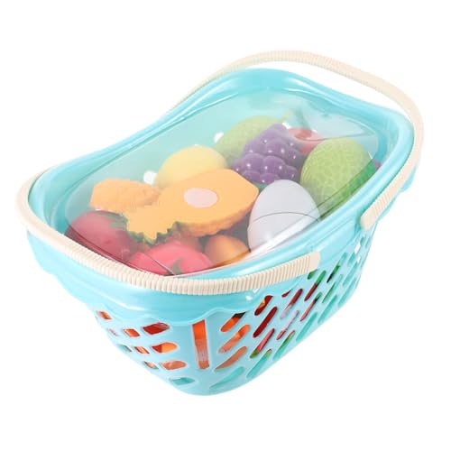 ERINGOGO Pädagogisches Küchenschneidespielzeug Für Kinder - Spielhaus-küchenspielzeug Mit Obst- Und Gemüseschneidespielzeug-Set von ERINGOGO