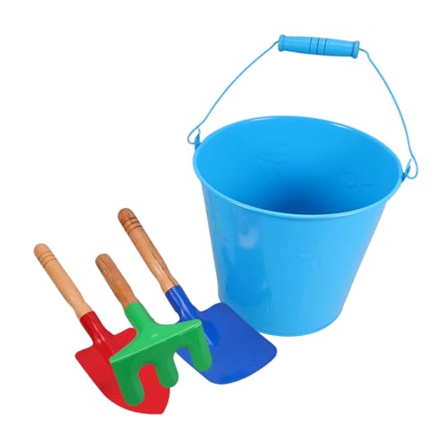ERINGOGO 1 Satz Spielzeugset Für Den Strand Anzugtasche Spielsachen Spielzeuge Strandspielzeug Sandschaufel Kinderspielzeug Strandsandeimer Metall Bunt Zufällige Farbe von ERINGOGO