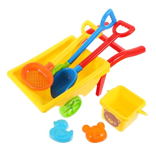 ERINGOGO 1 Satz Spielzeugset Für Den Strand Kinderspielzeug Für Den Strand Pädagogisches Tragbares Sandspielzeug Yellow Plastik ERINGOGO 1 Satz Spielzeugset Für Den Strand Kinderspielzeug Für Den Strand Pädagogisches Tragbares Sandspielzeug Yellow Plastik von ERINGOGO