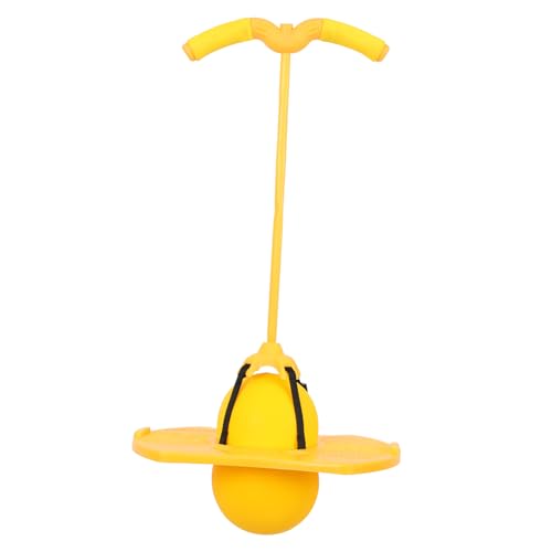 ERINGOGO 1 Satz Springball mit Griff Activity für für luftball spielsachen flummiset Sport Outdoor spielwaren für draußen Kid Toys Yellow von ERINGOGO