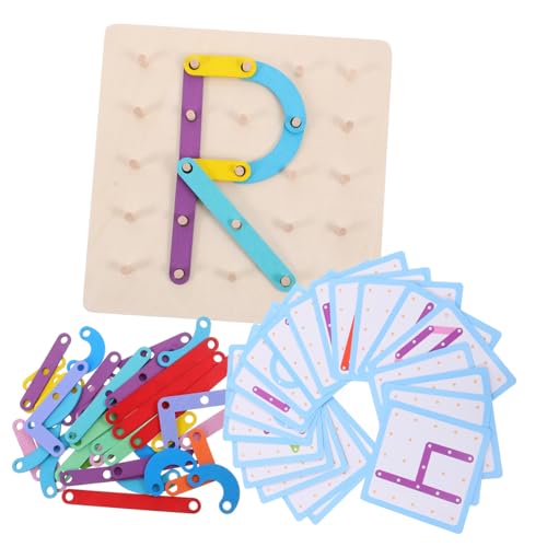 ERINGOGO 1 Satz Stecktafel Mit Zahlen Und Buchstaben Kinderspielzeug Rätsel Kleinkind Lernwerkzeug Für Geometrische Formen Holzpuzzle Für Geometrie Mathe Lehrtafel Hölzern ERINGOGO 1 Satz Stecktafel Mit Zahlen Und Buchstaben Kinderspielzeug Rätsel Kleinkind Lernwerkzeug Für Geometrische Formen Holzpuzzle Für Geometrie Mathe Lehrtafel Hölzern von ERINGOGO