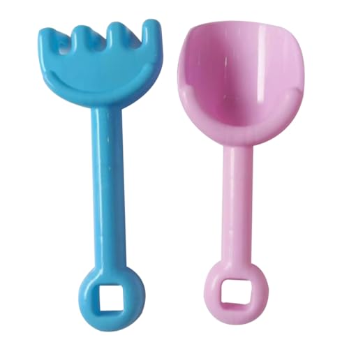 ERINGOGO 1 Satz Strandspielzeug für Teiliges Sandspielzeug mit Schaufeln und Rechen in Zufälligen Farben für Sandkasten und Outdoor Spaß Zufällige Farbe Zufällige Farbe von ERINGOGO